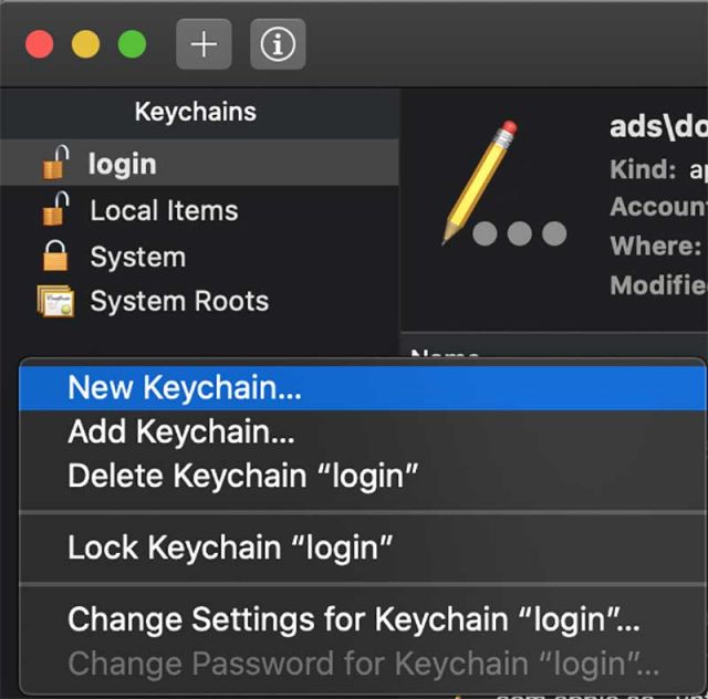 Setting a Password for the OS X Keychain General Research IT UC