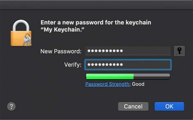 Set a password