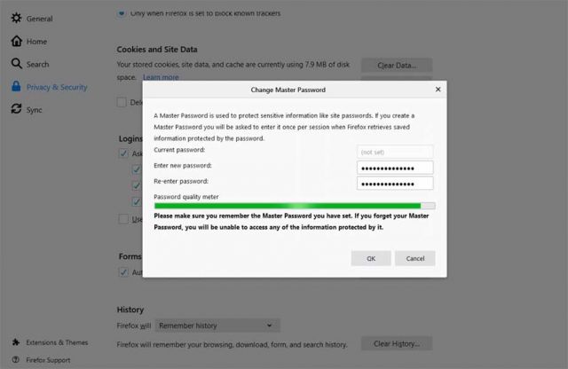 On screen instructions